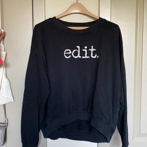 Edit sweatshirt